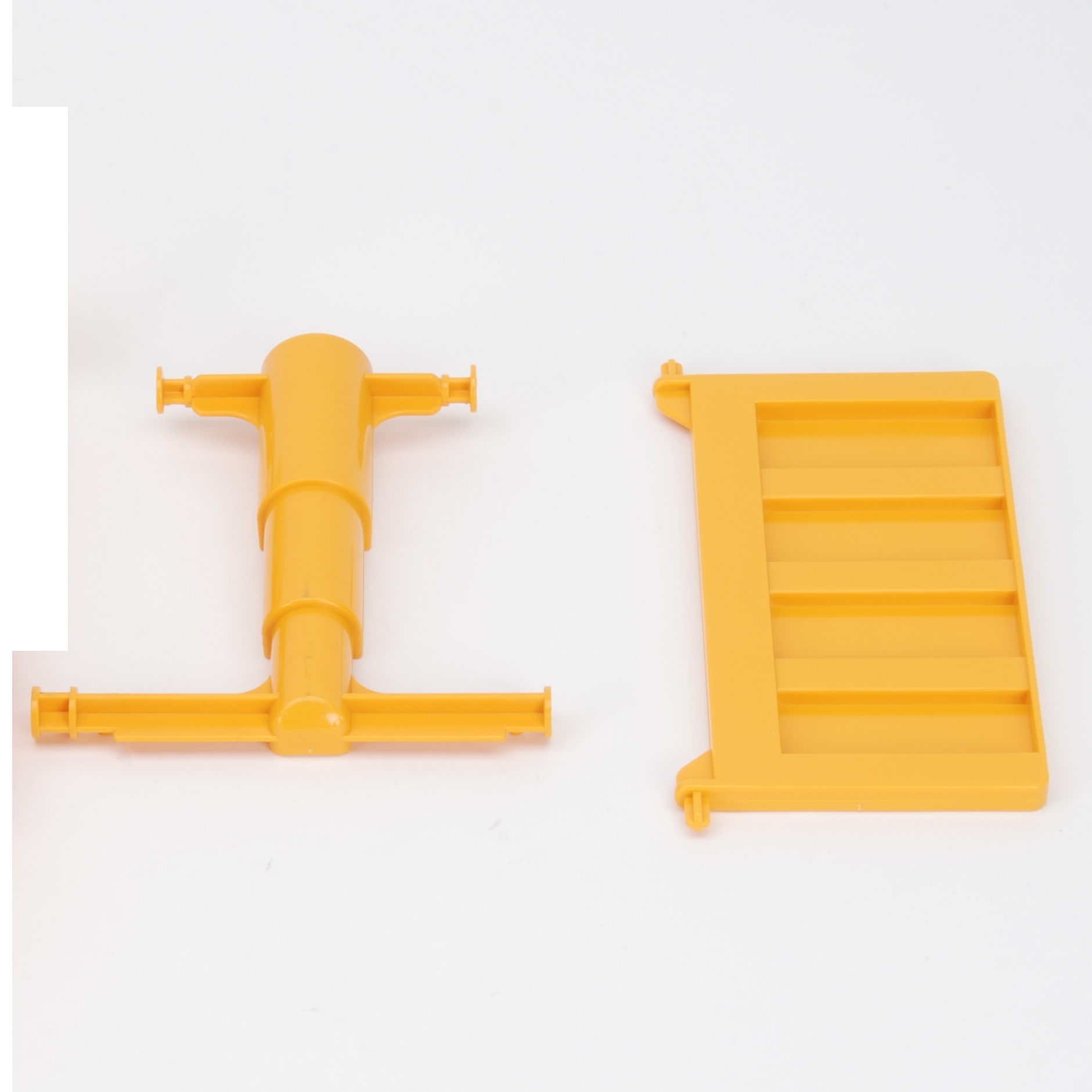 Tipping hydraulics and trough flap for tip up truck