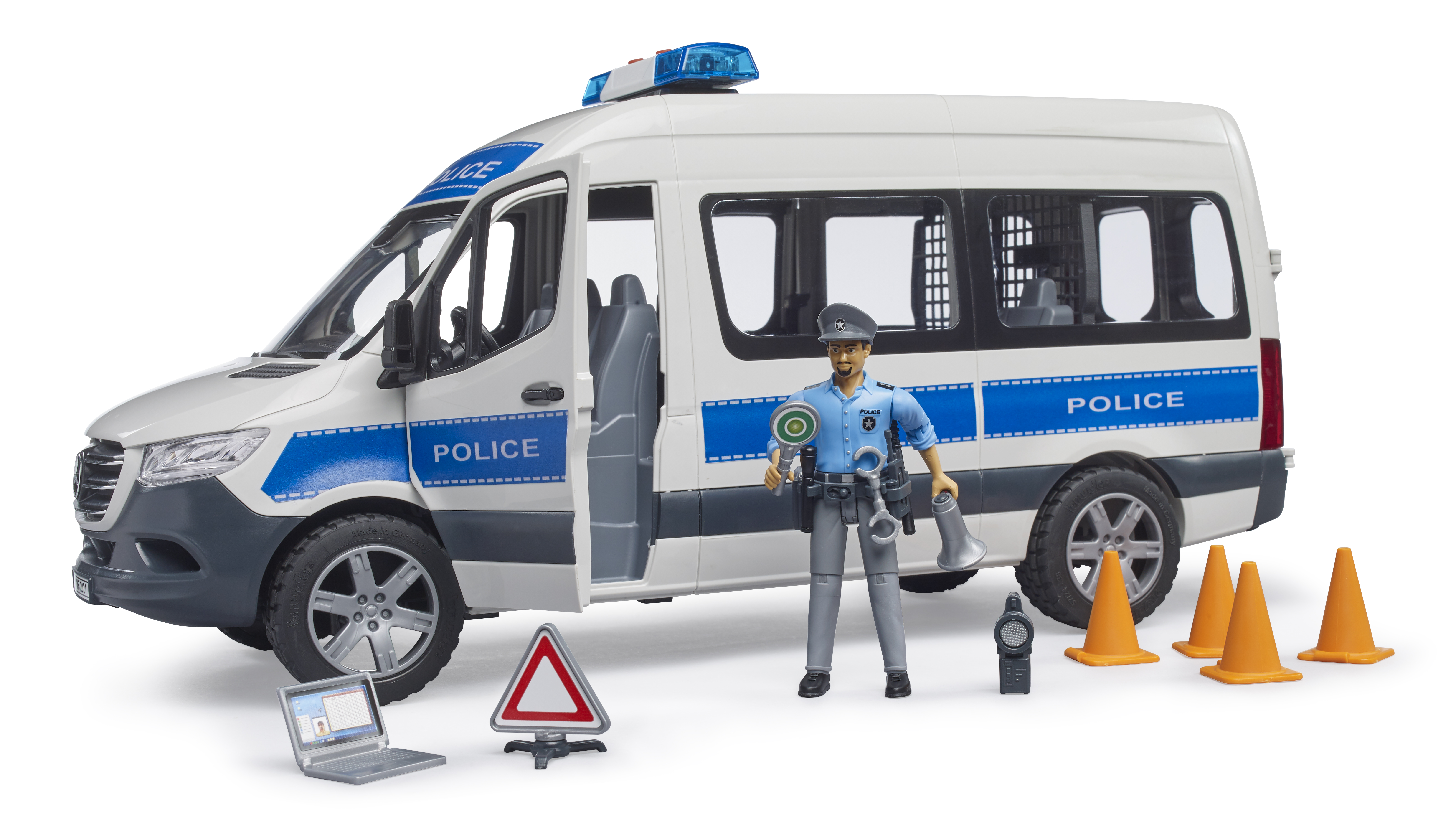 MB Sprinter Police emergency vehicle with Light & Sound Module MB Sprinter Police emergency vehicle with Light & Sound Module