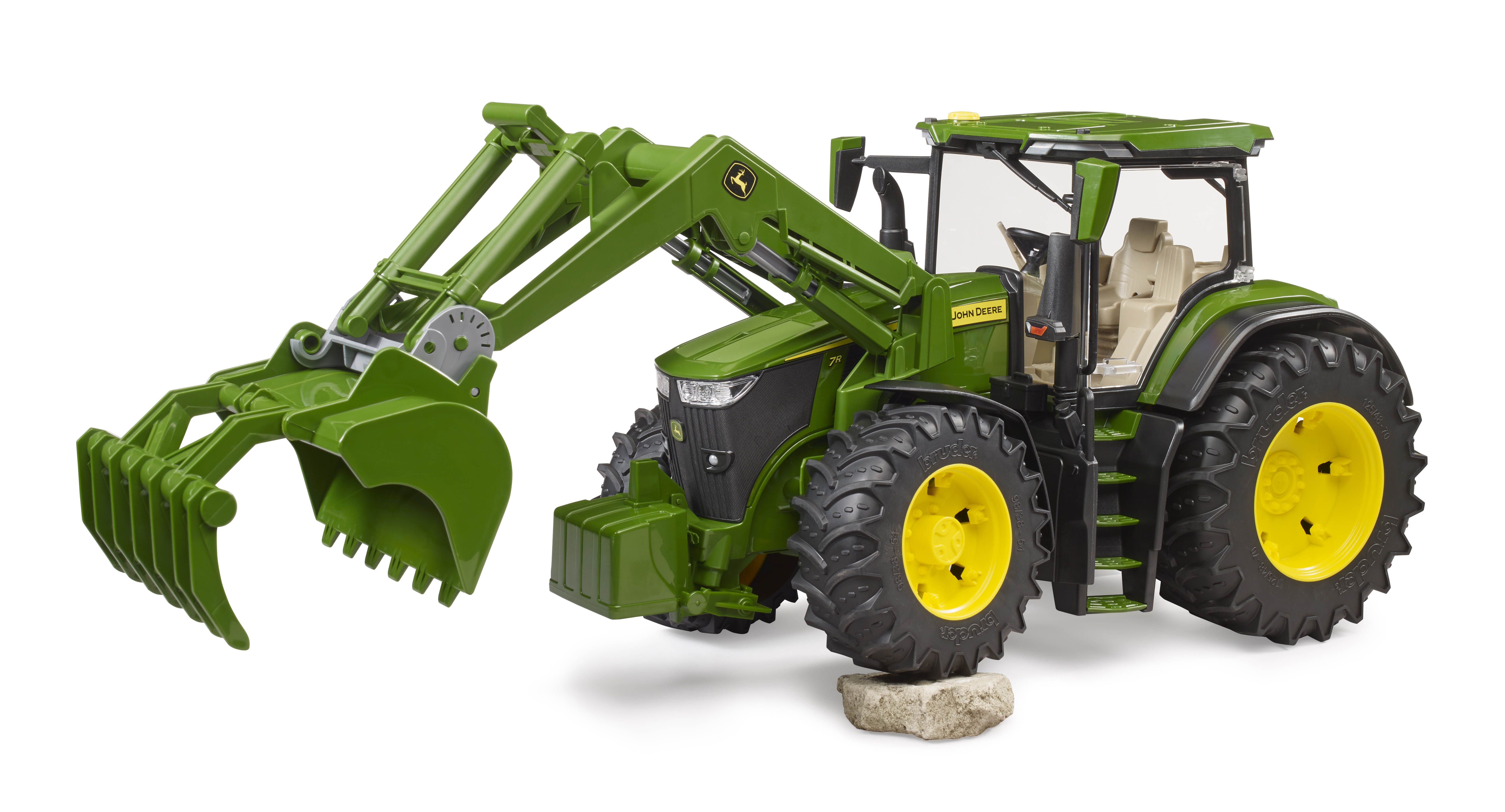 John Deere 7R con pala frontal John Deere 7R con pala frontal