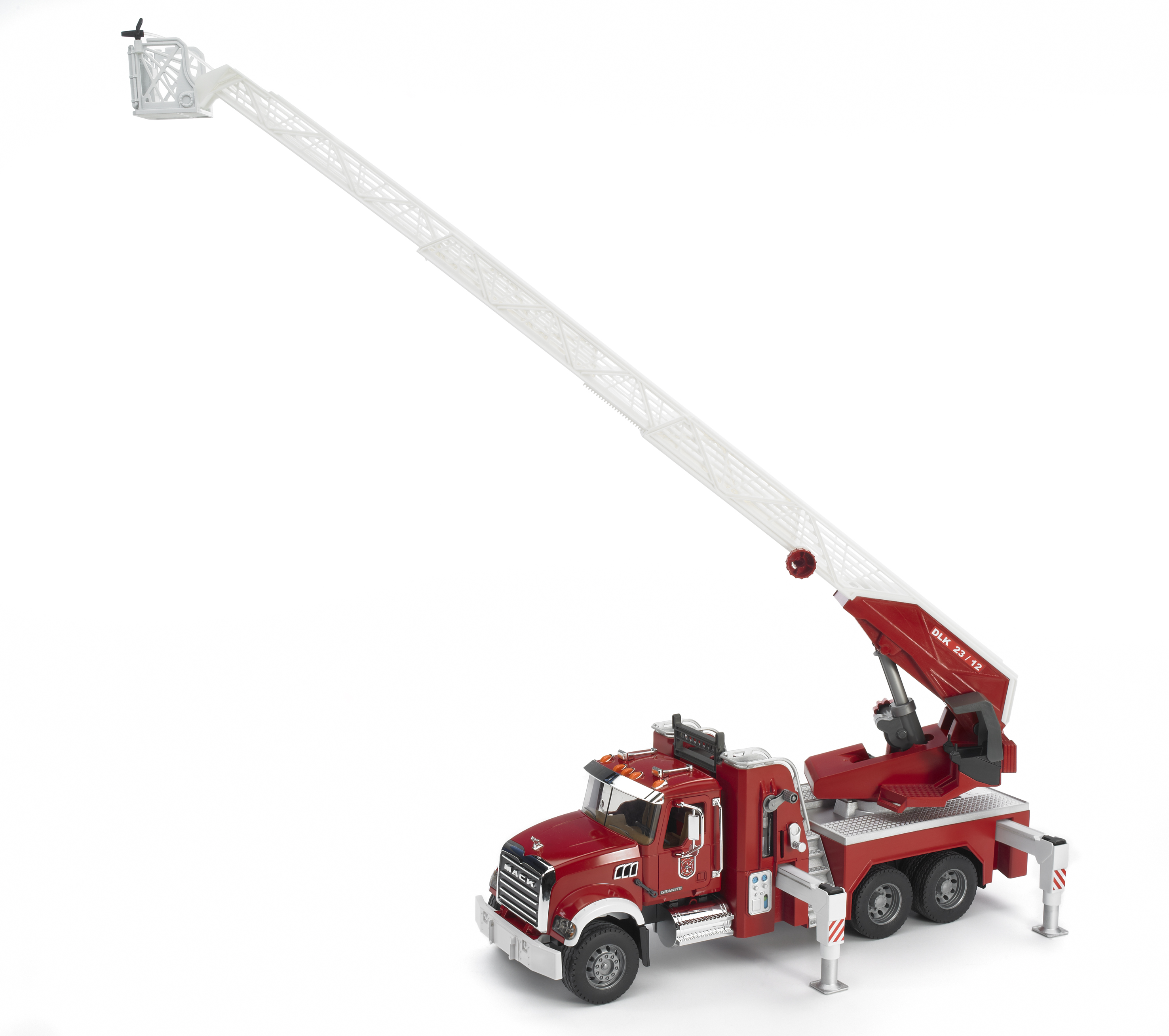 Camión bomberos con escalera y bomba MACK Granite Camión bomberos con escalera y bomba MACK Granite