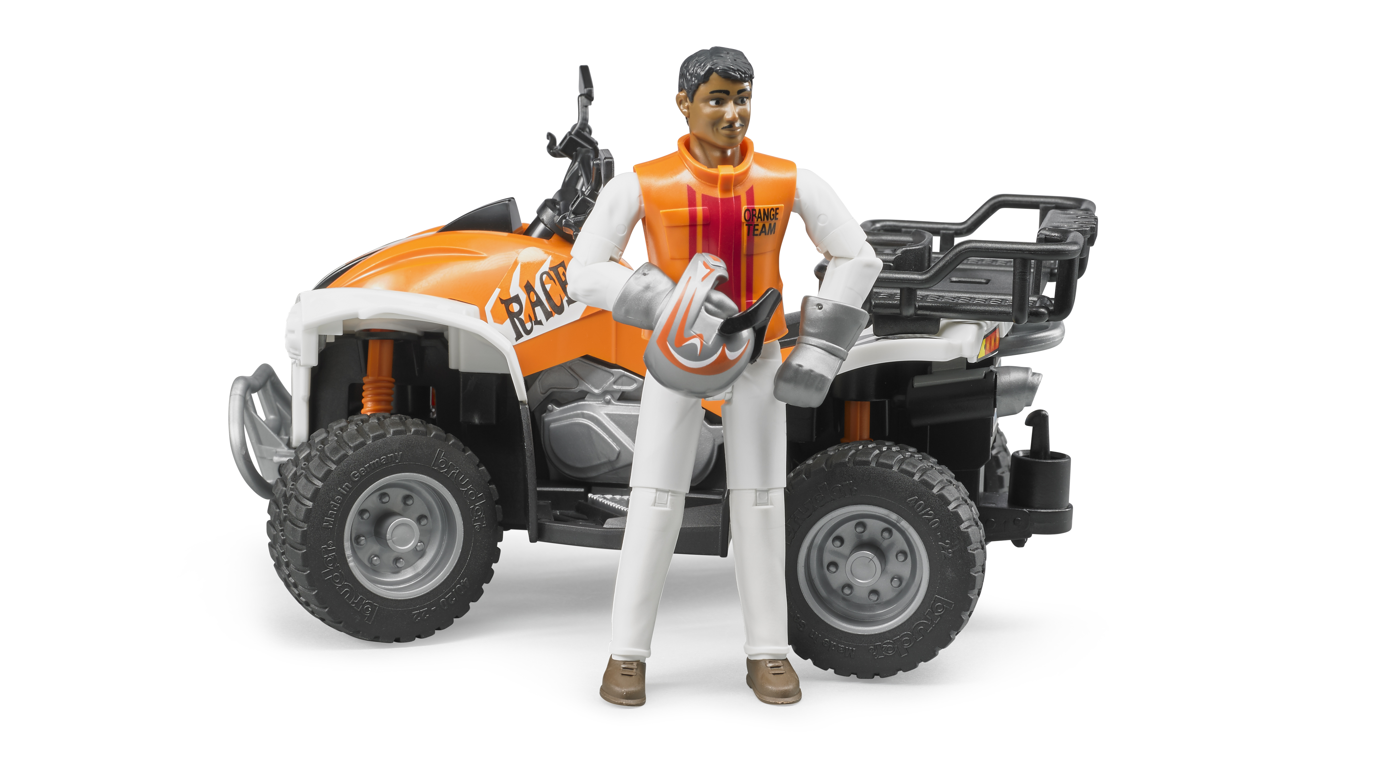 Quad avec conducteur