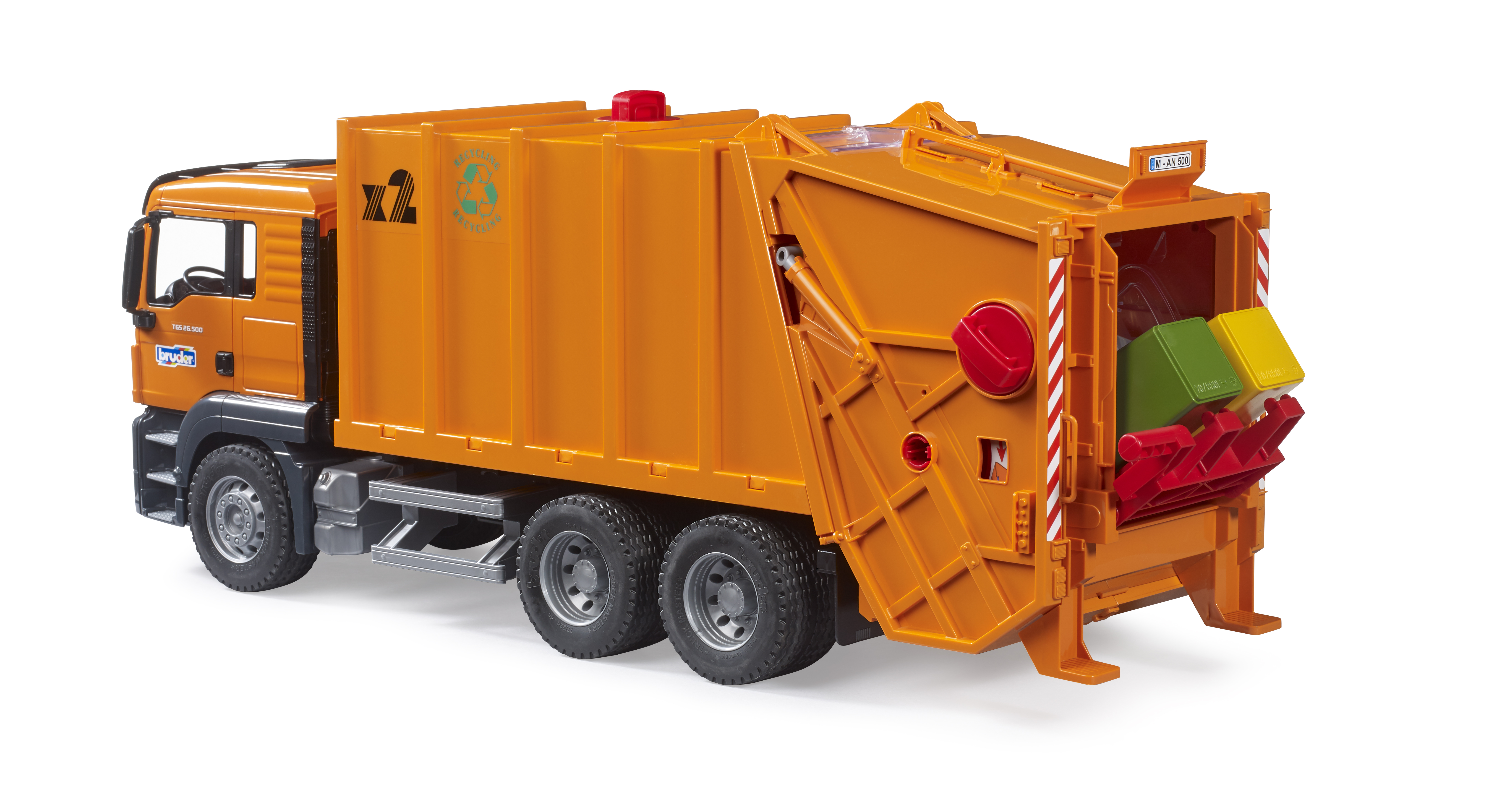 MAN TGS Garbage truck (orange) MAN TGS Garbage truck (orange)