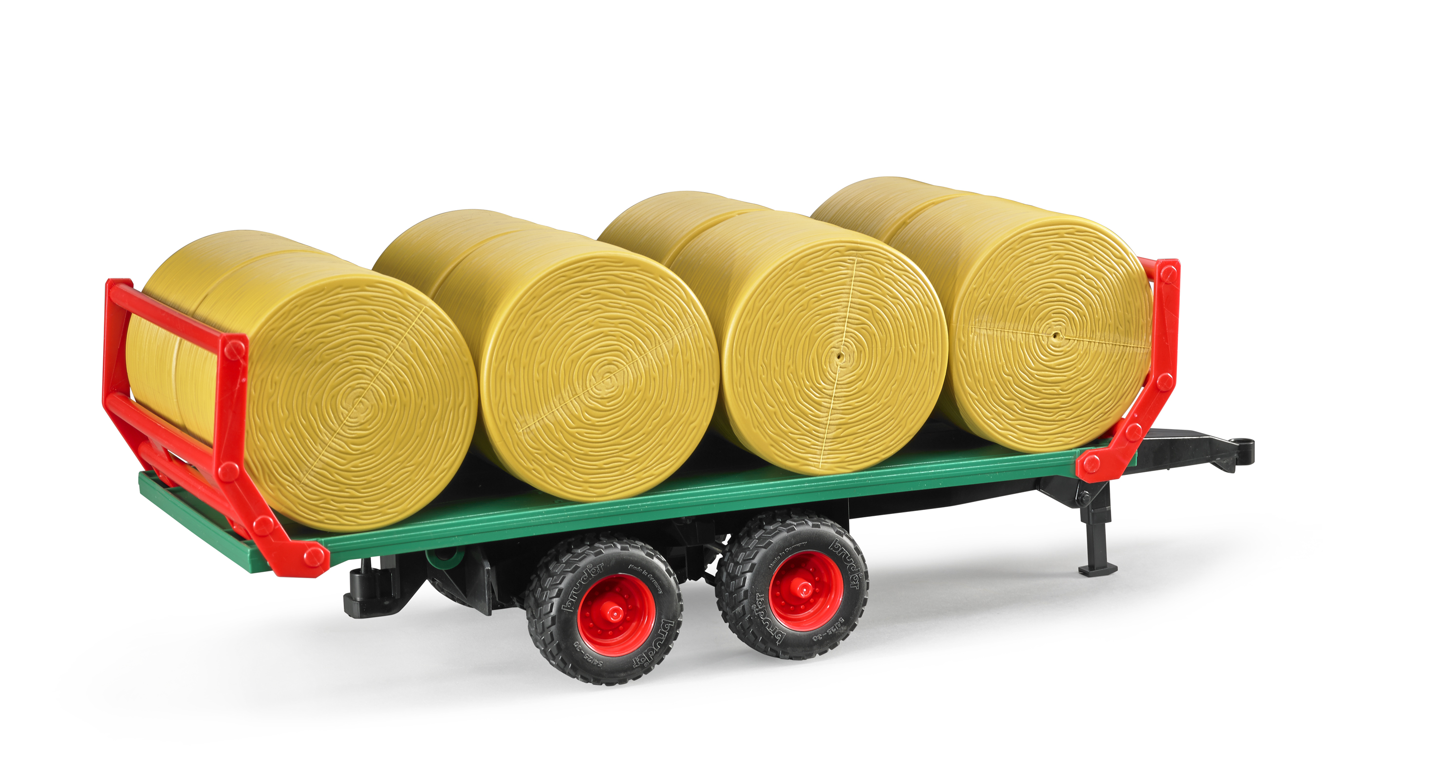 Remolque para transporte de pacas
