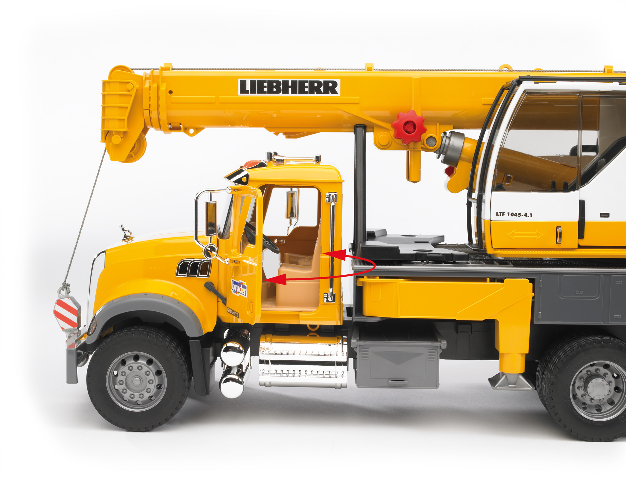 Camion-grue MACK Granite Camion-grue MACK Granite