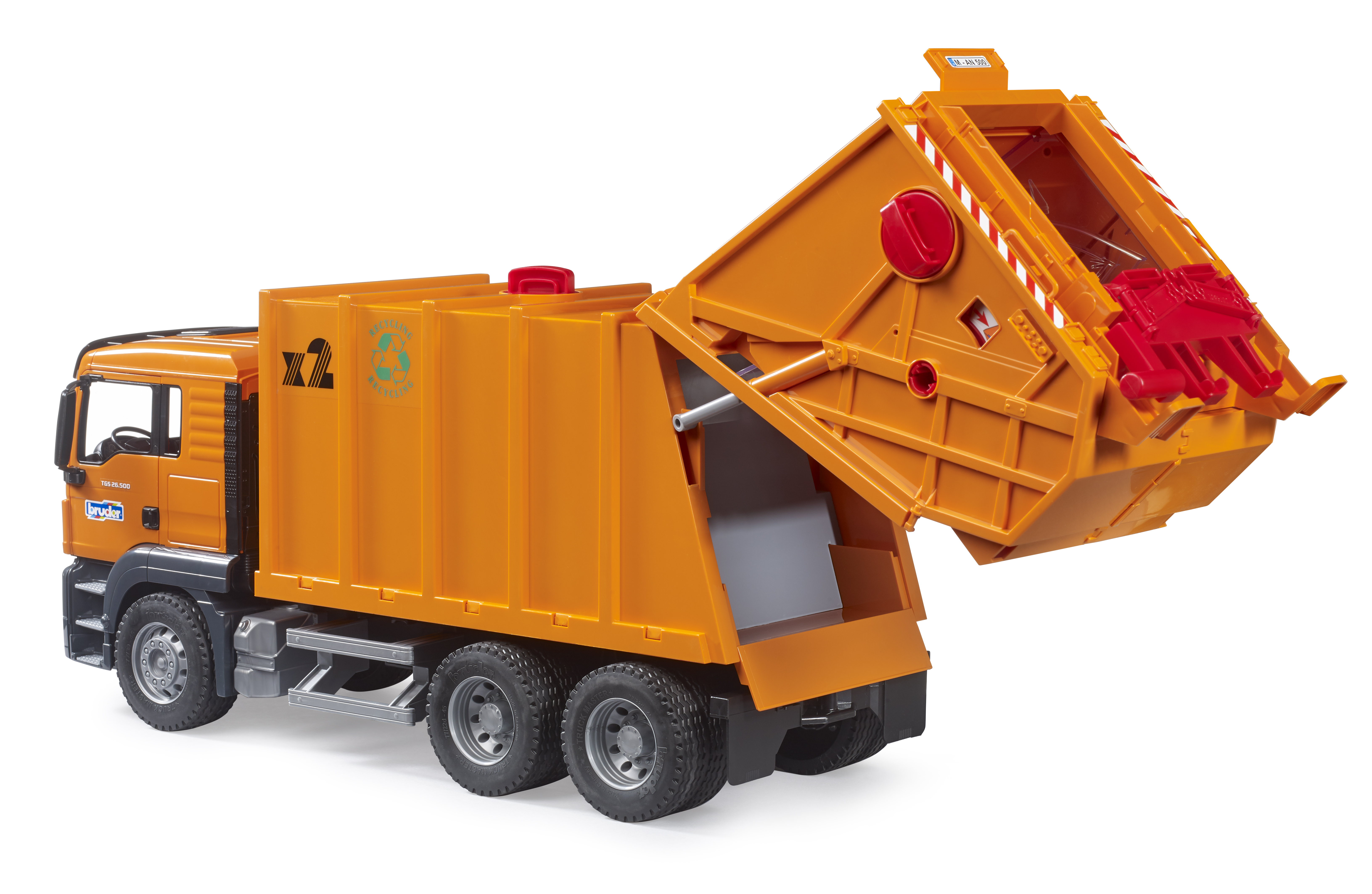 MAN TGS Garbage truck (orange) MAN TGS Garbage truck (orange)