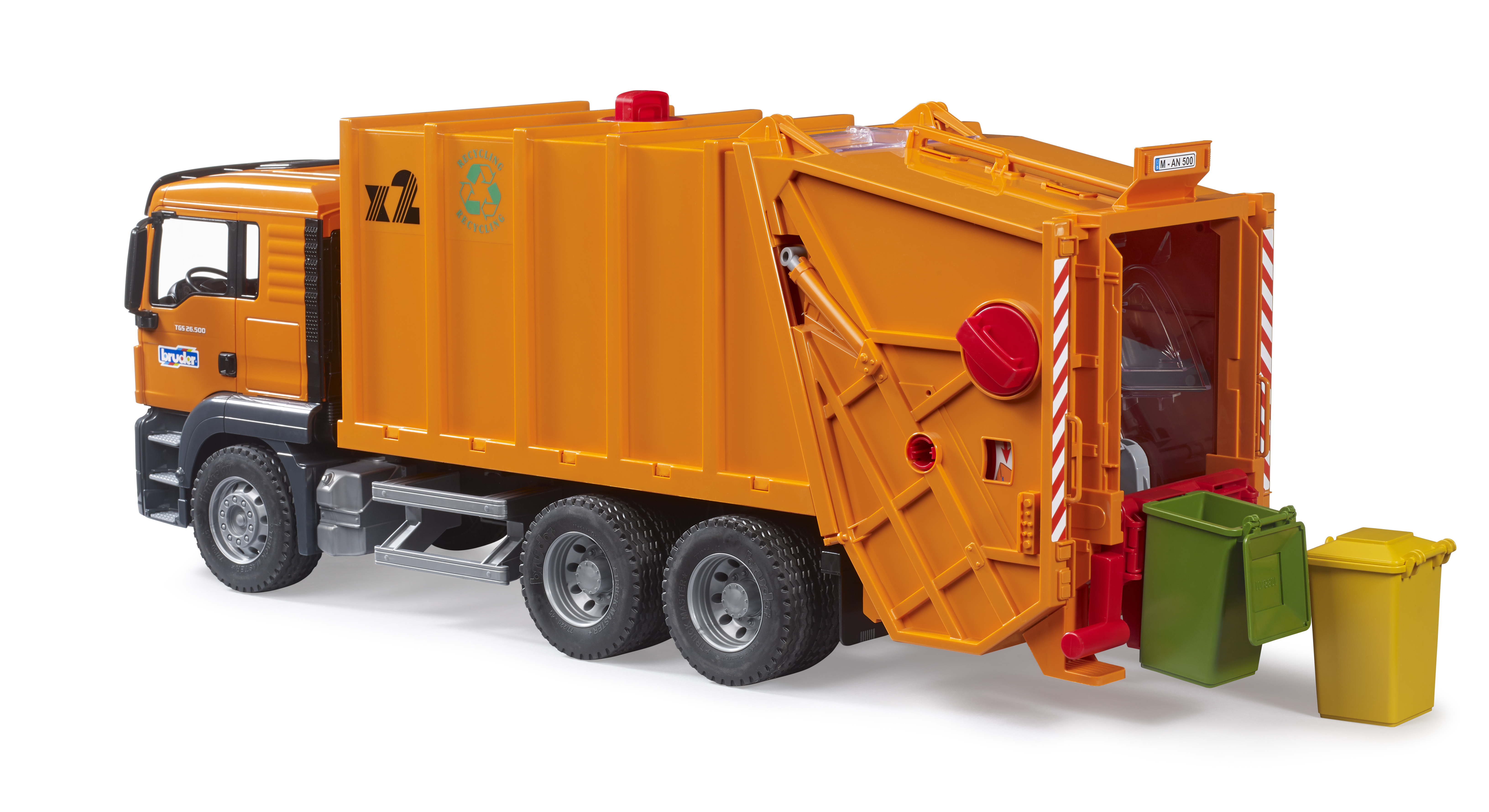 MAN TGS Garbage truck (orange) MAN TGS Garbage truck (orange)