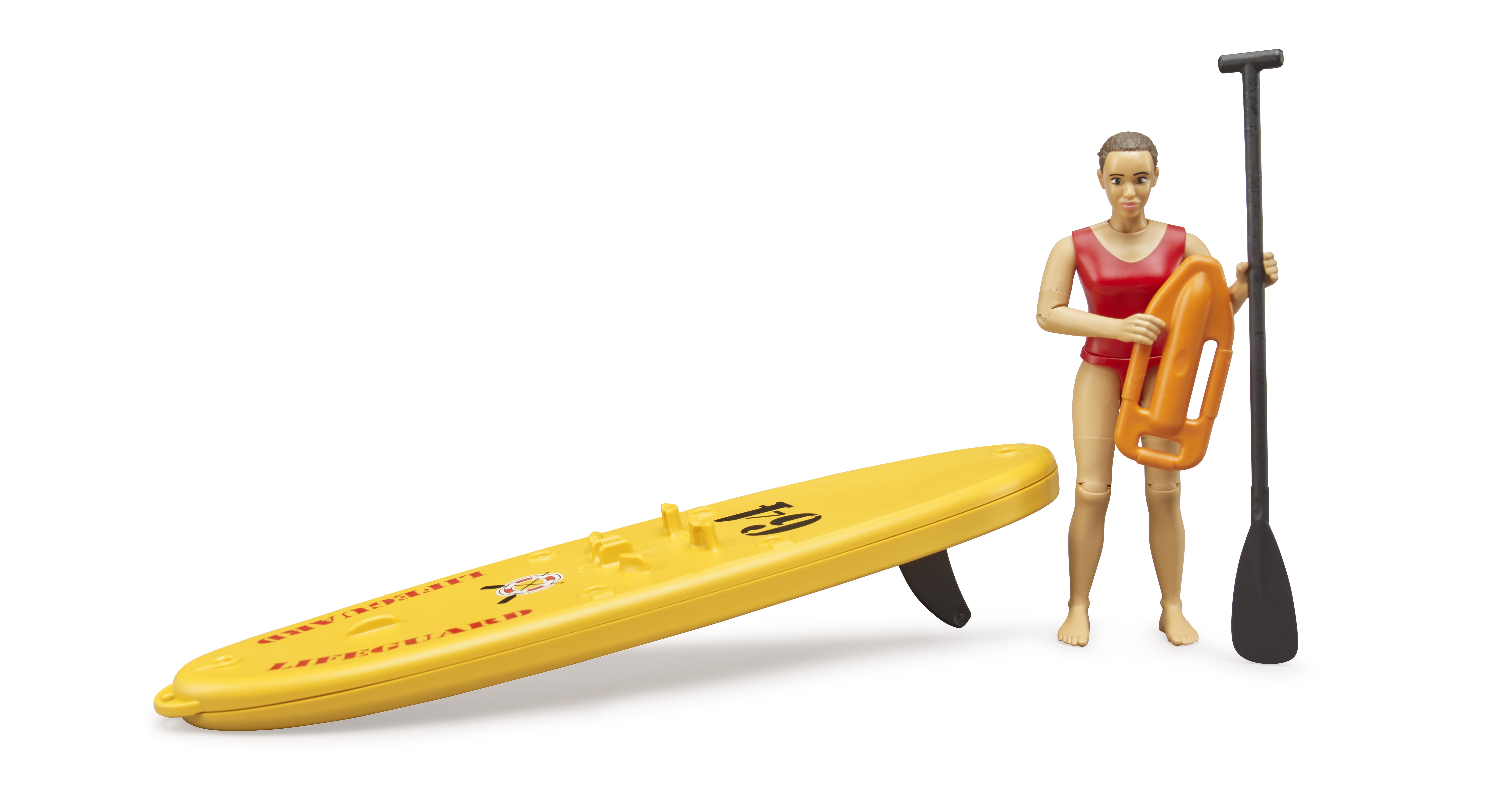Socorrista bworld con tabla de paddle surf 
