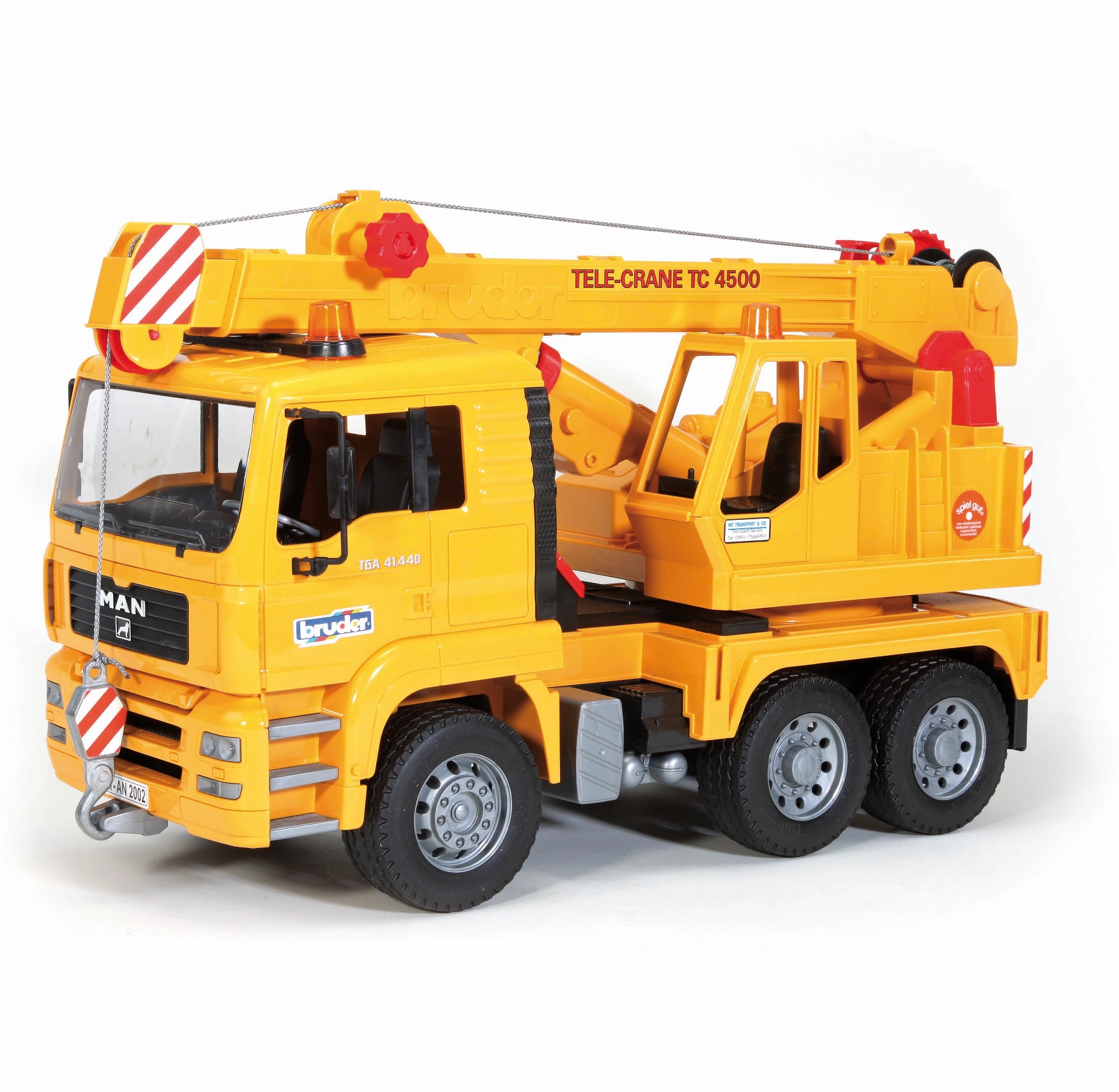 02754-a Camion grue MAN TGA (sans module son et lumière)