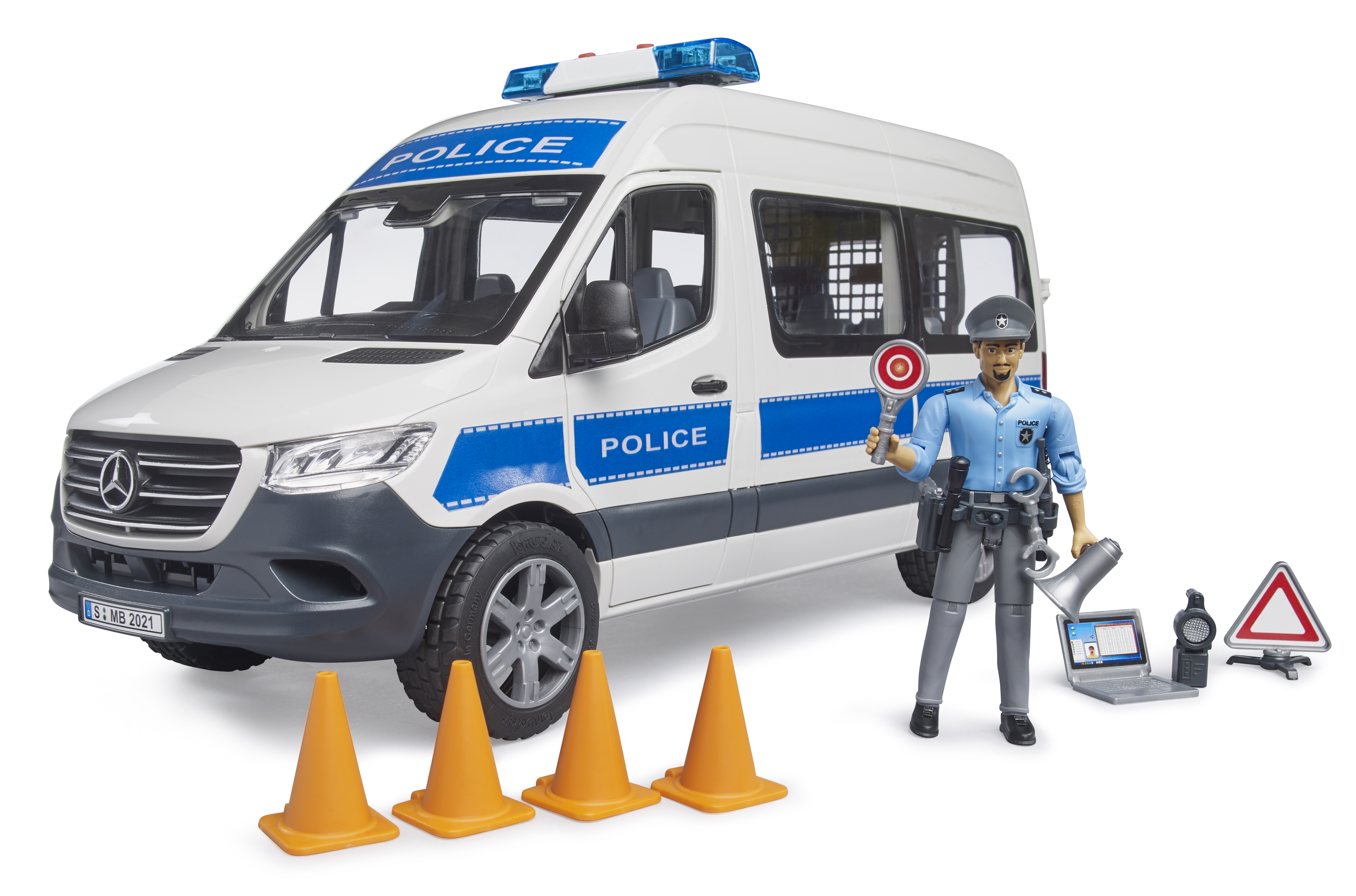 MB Sprinter Police emergency vehicle with Light & Sound Module MB Sprinter Police emergency vehicle with Light & Sound Module