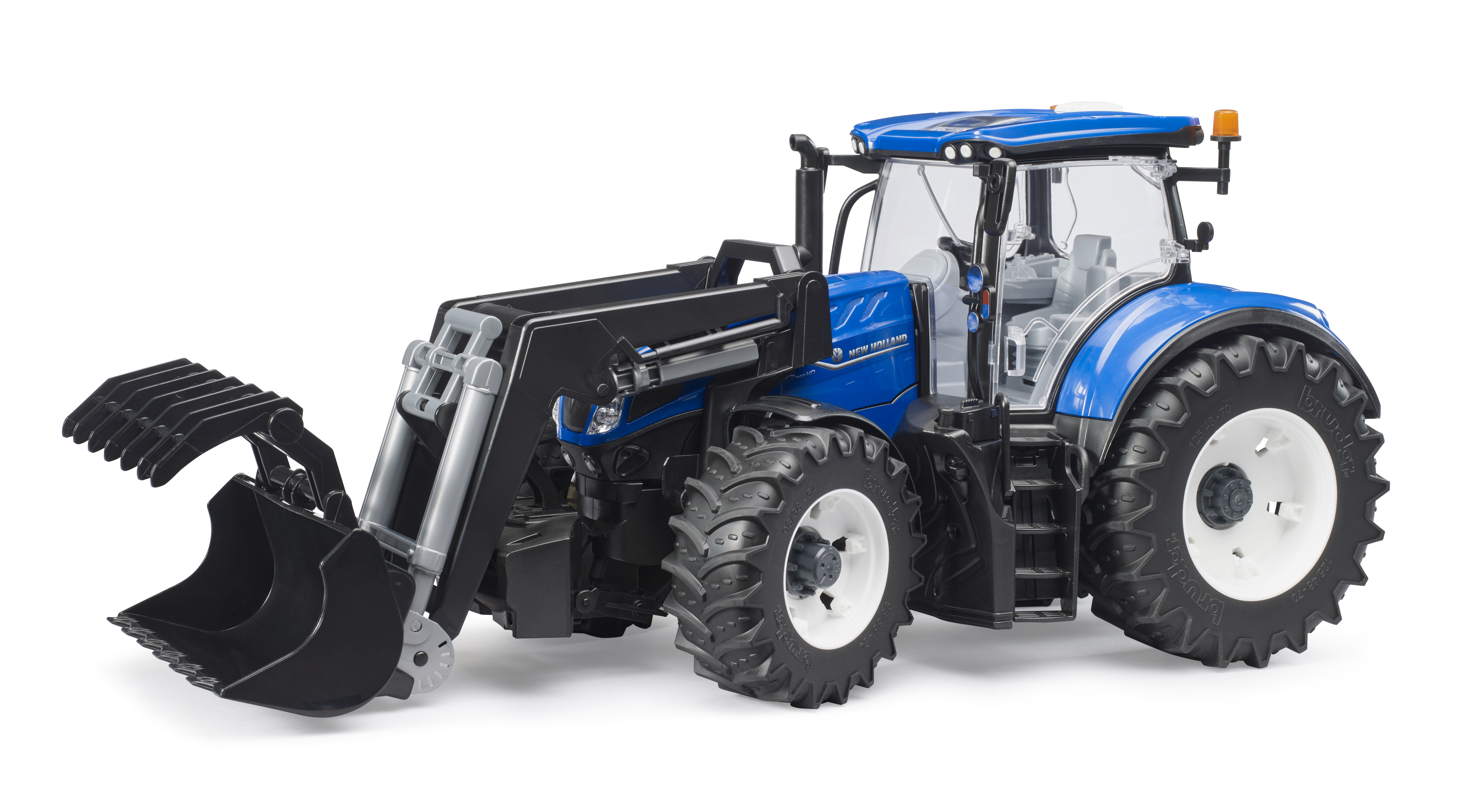 New Holland T7.315 with slip-on front loader