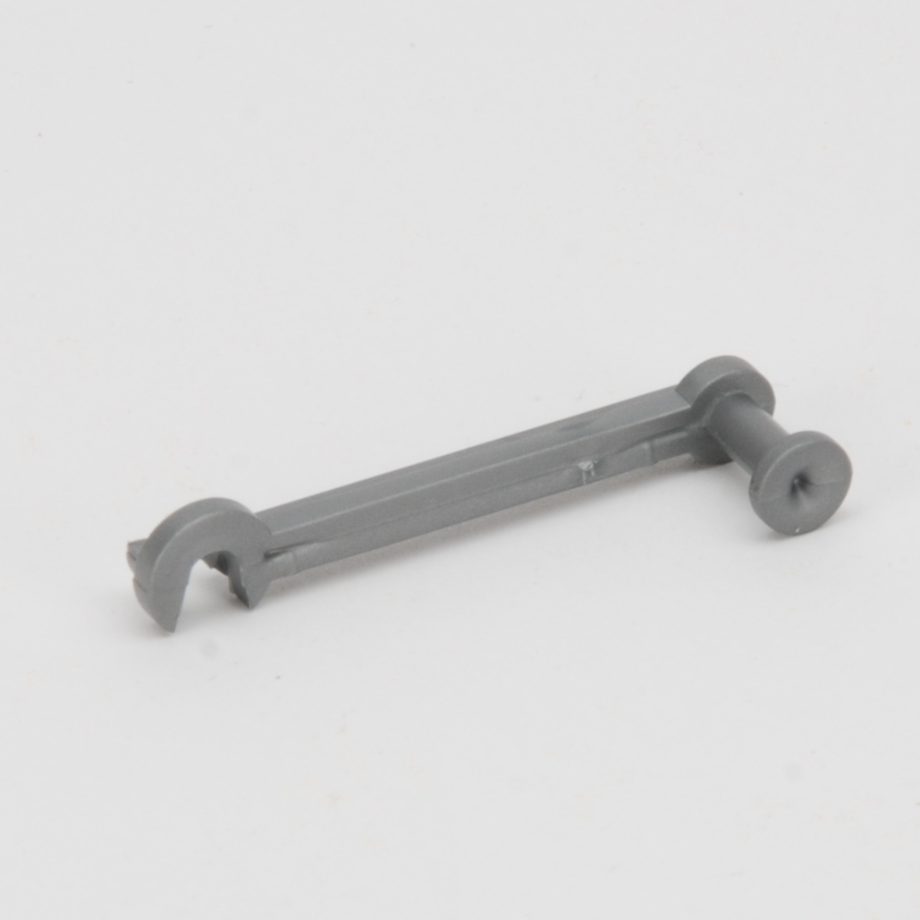 Silver parts for stable dung spreader