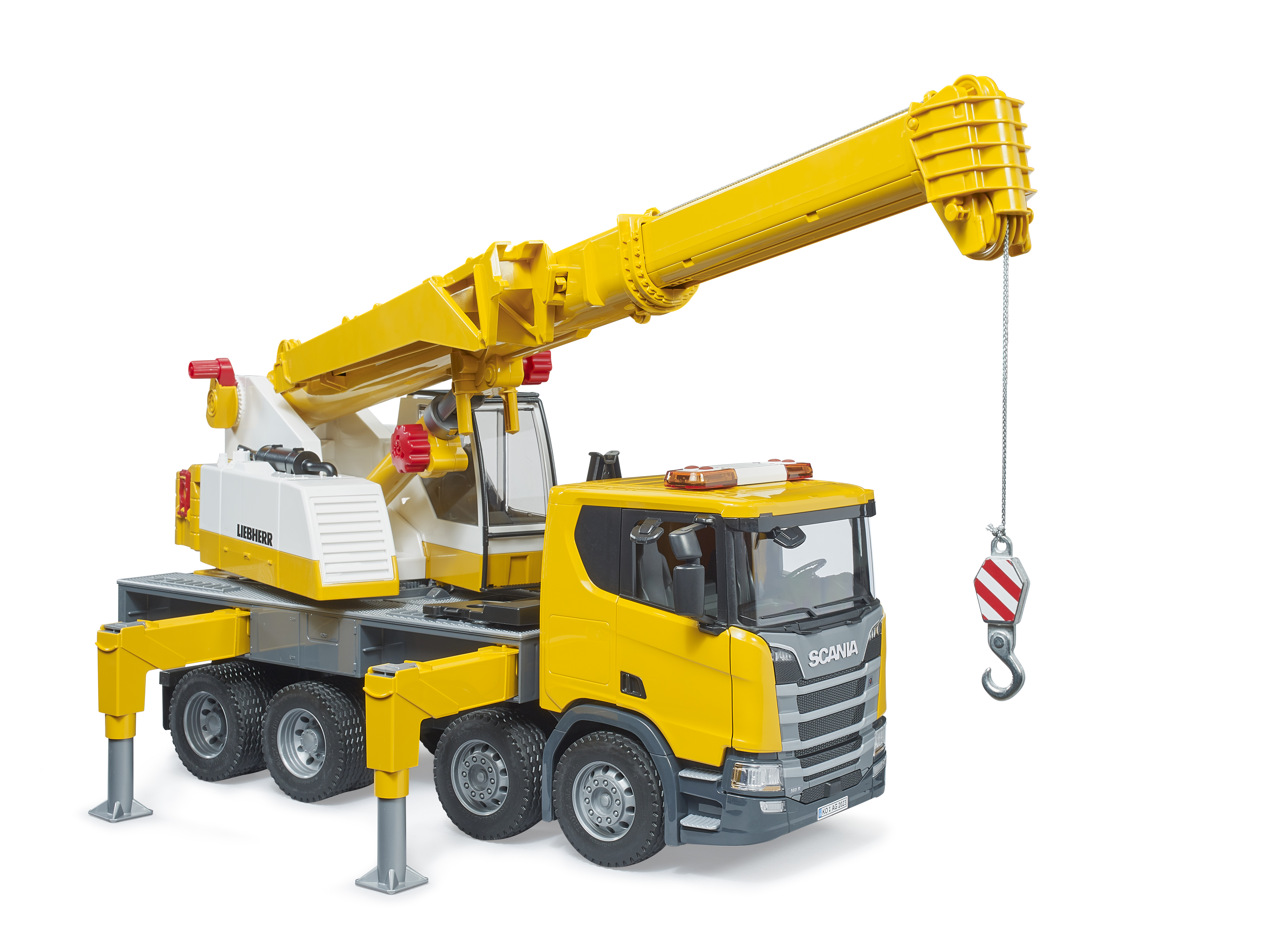 Scania Super 560R Liebherr crane truck with Light and Sound Module