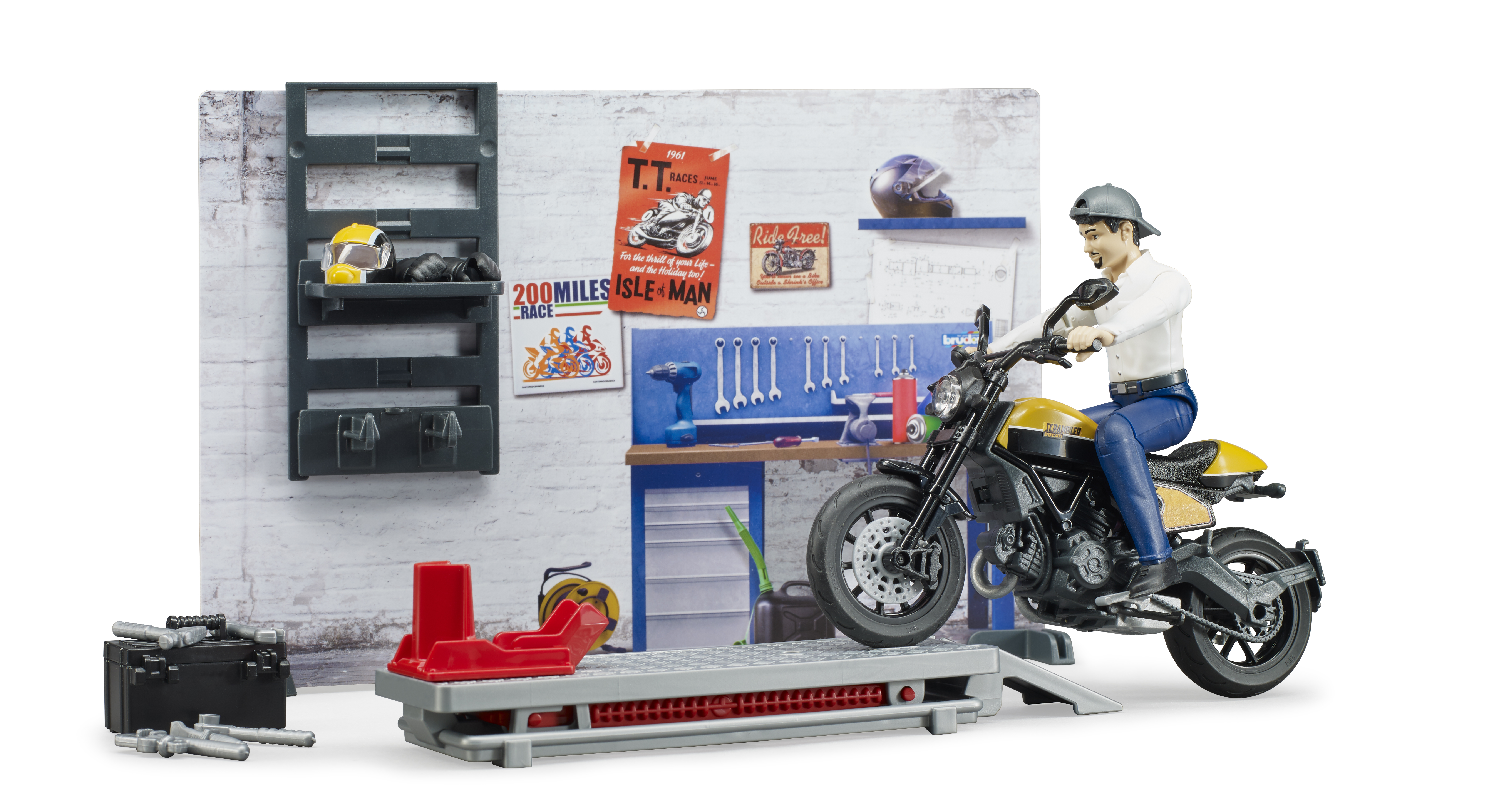 Atelier de moto bworld 