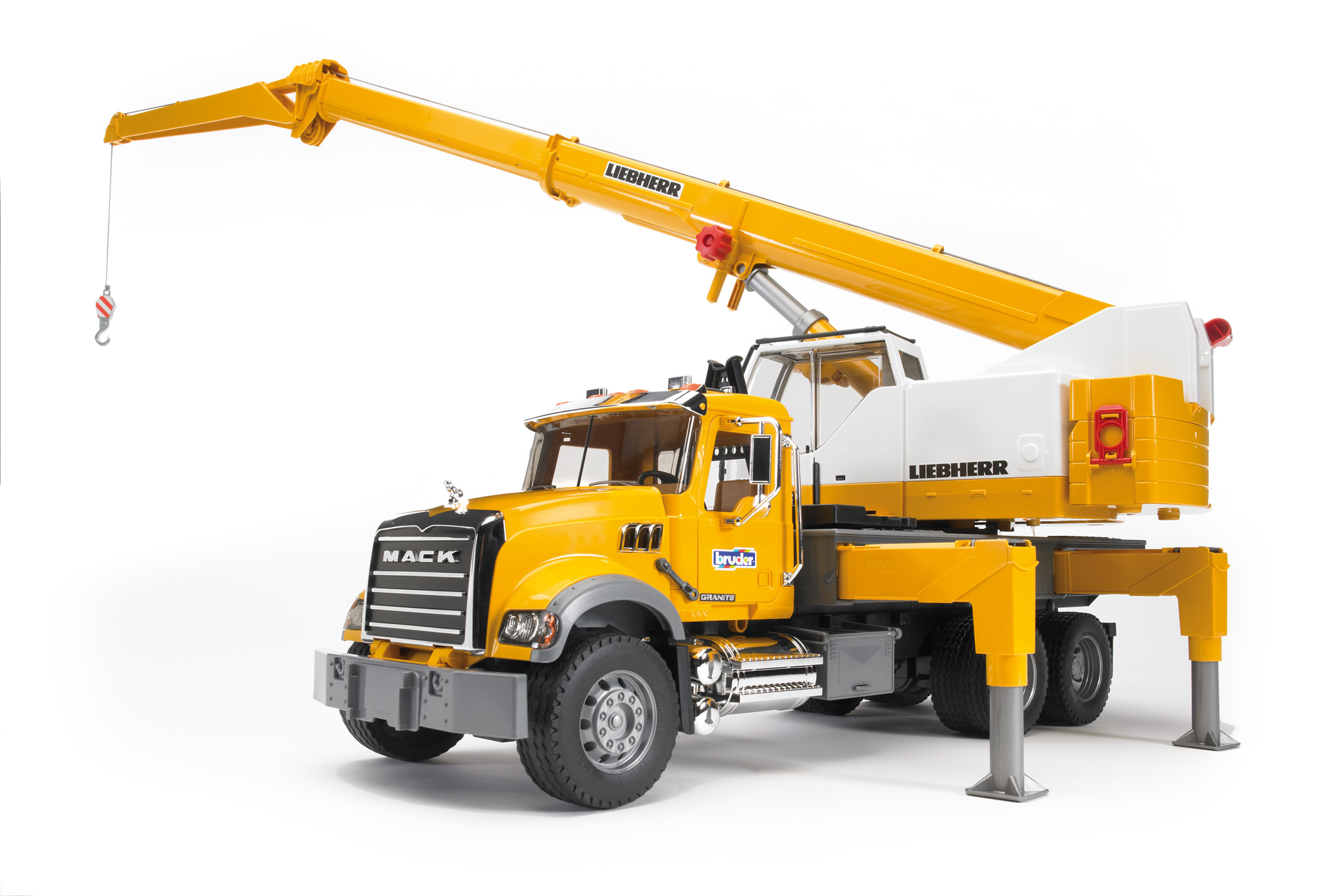 Camion-grue MACK Granite Camion-grue MACK Granite