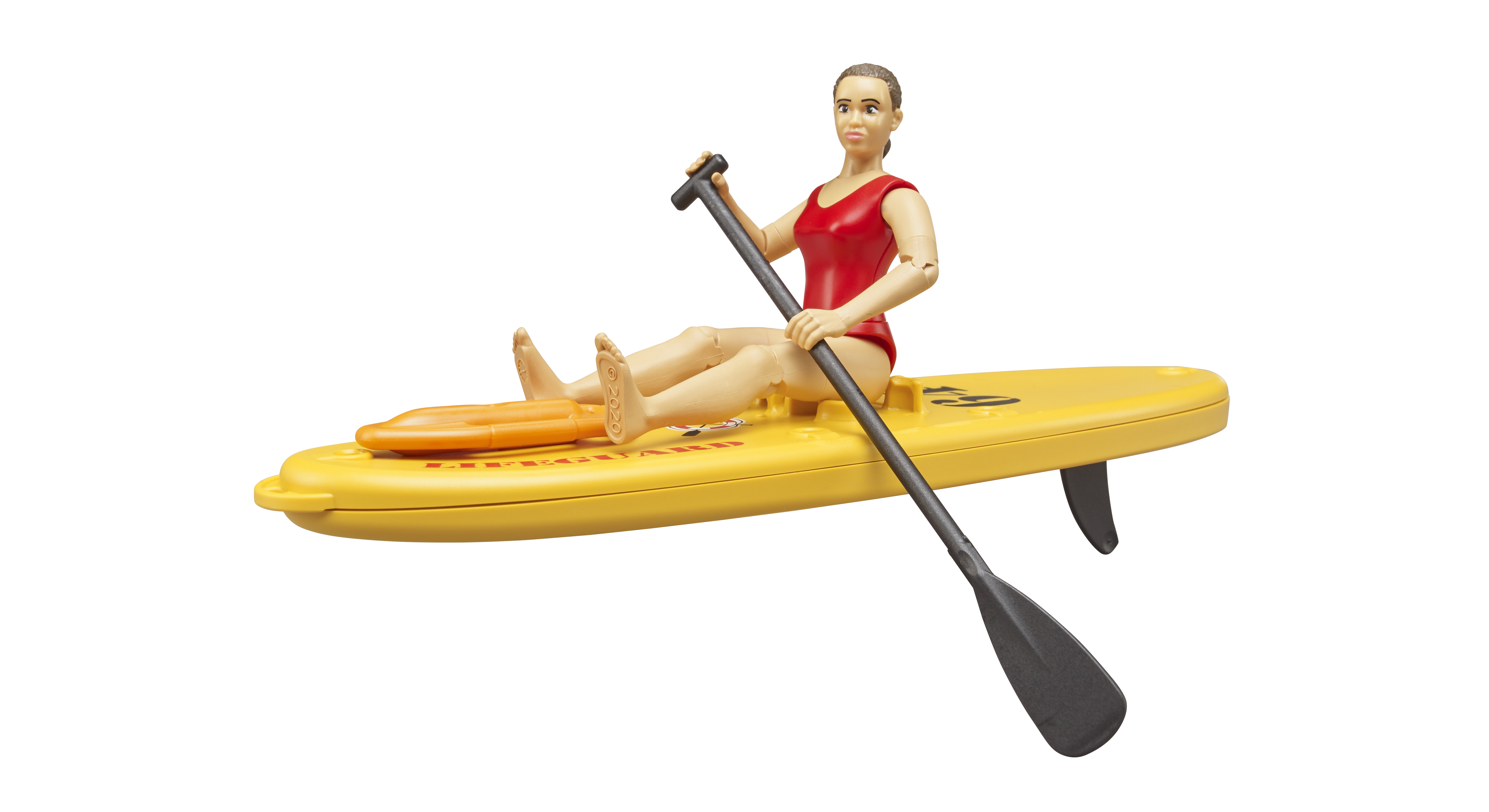 Socorrista bworld con tabla de paddle surf 