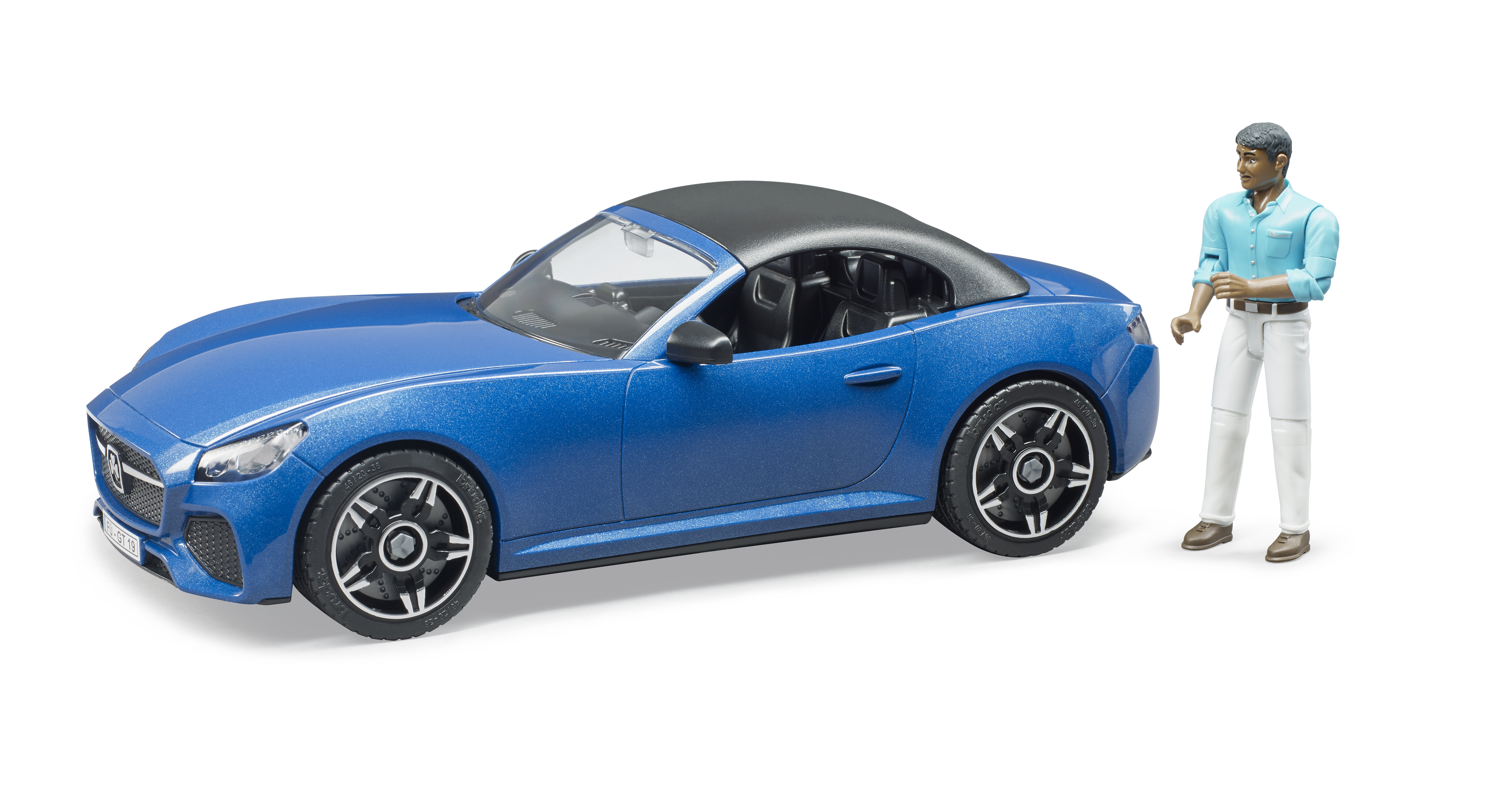 BRUDER roadster with driver