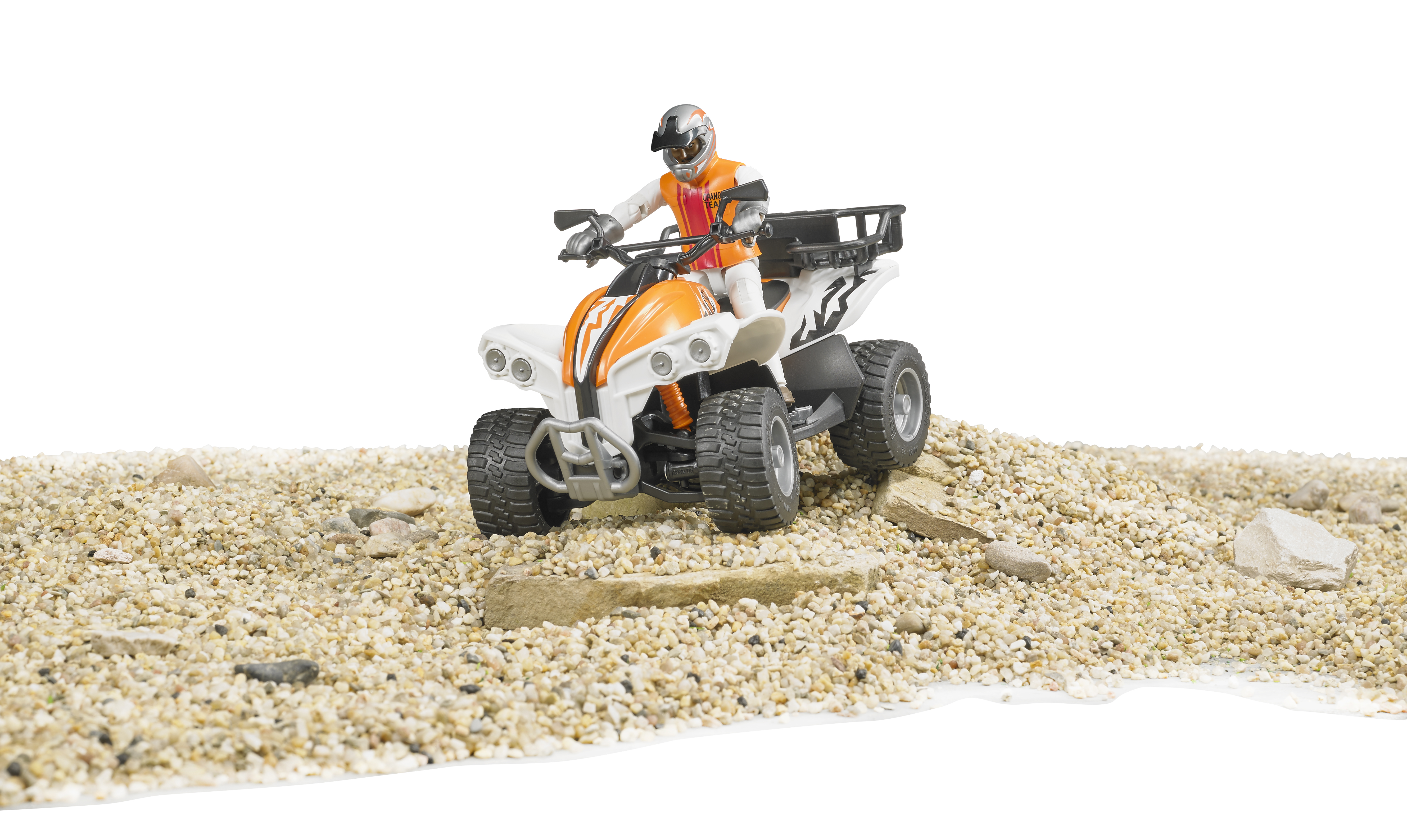Quad avec conducteur