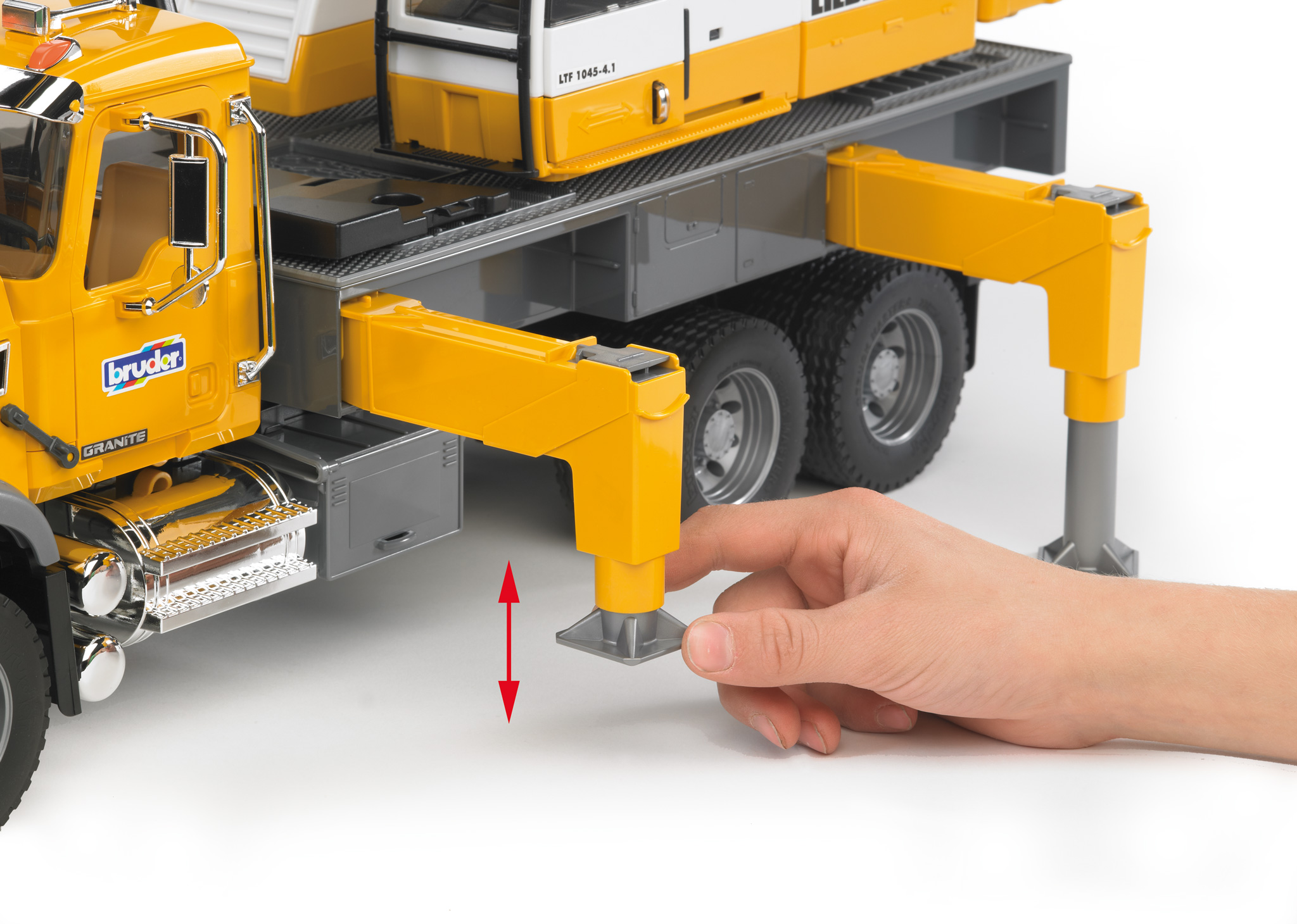 Camion-grue MACK Granite Camion-grue MACK Granite