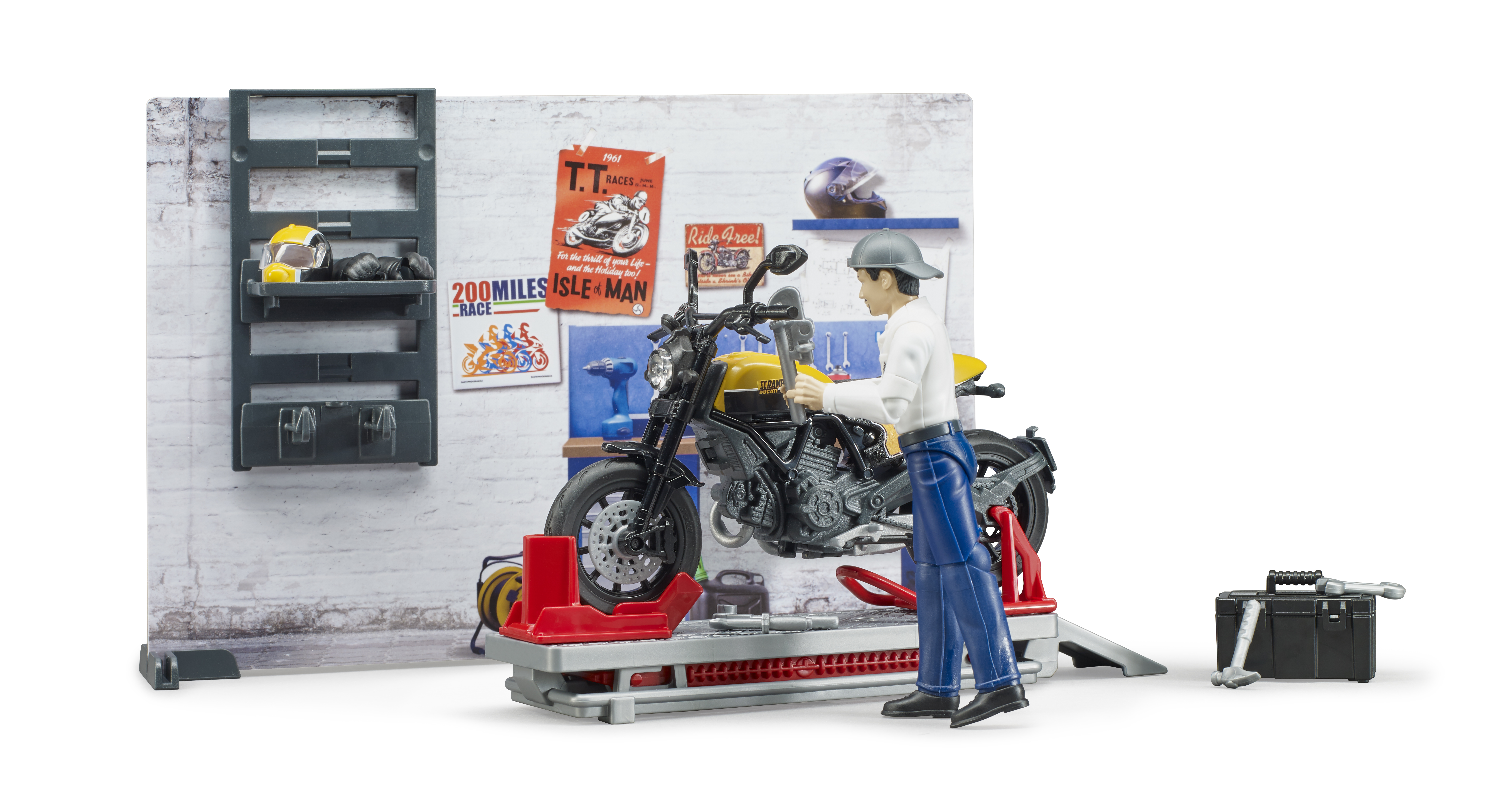 Atelier de moto bworld 