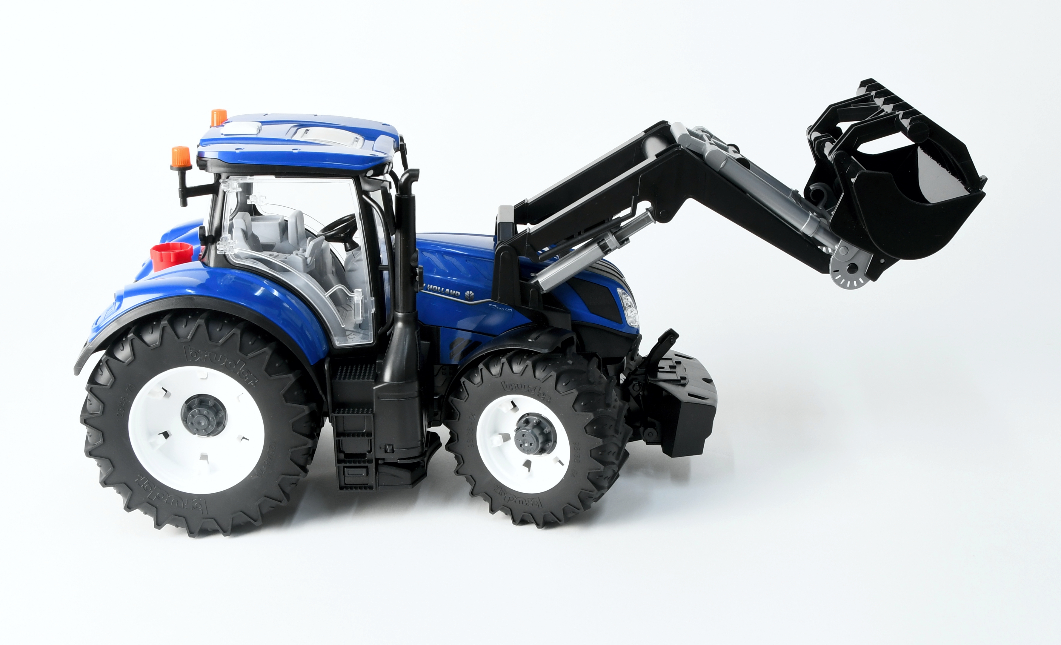 New Holland T7.315 with slip-on front loader