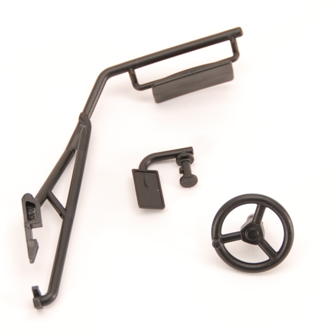 43132 Mirror and steering wheel for Manitou MRT 2150