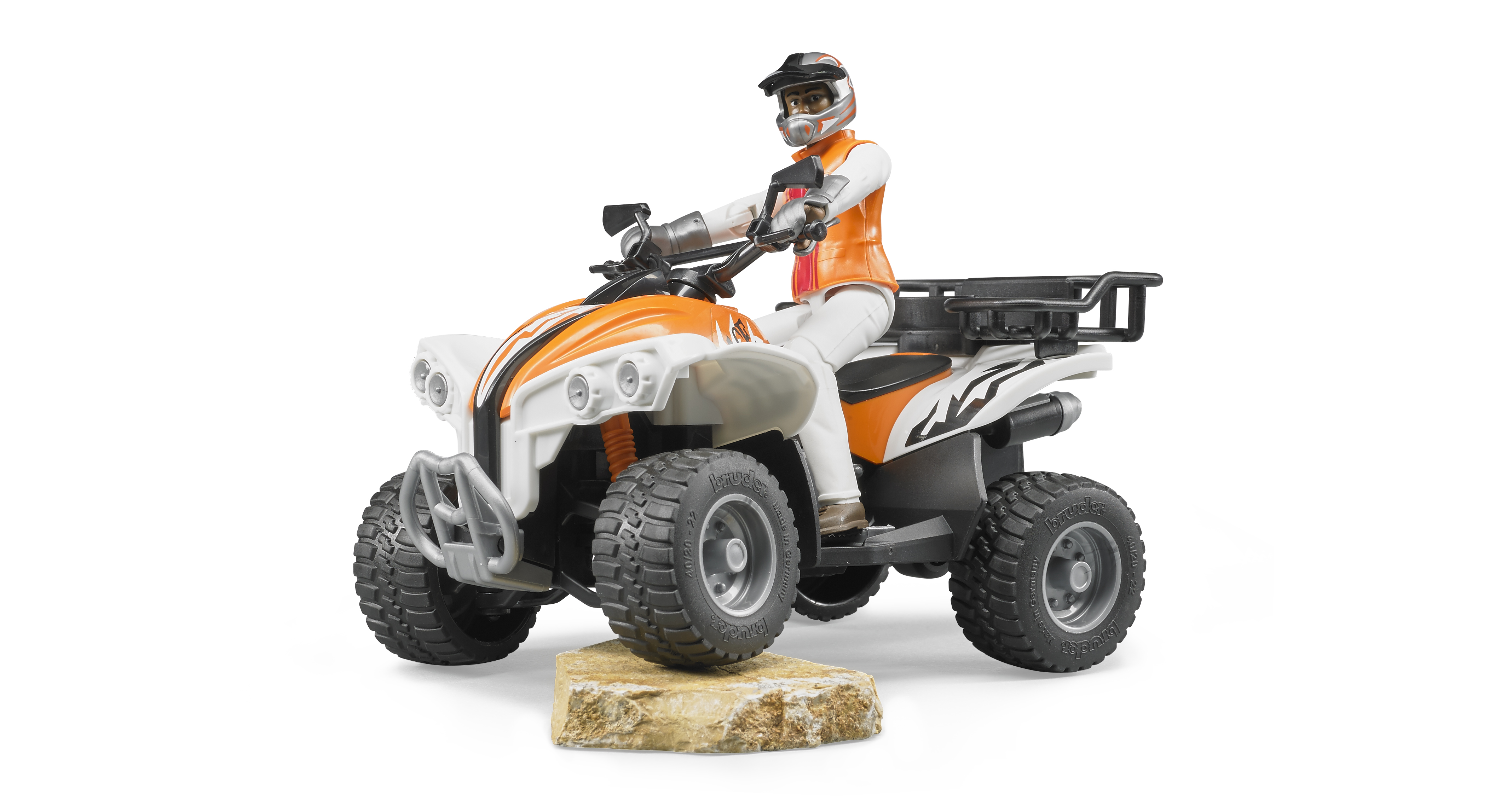 Quad avec conducteur