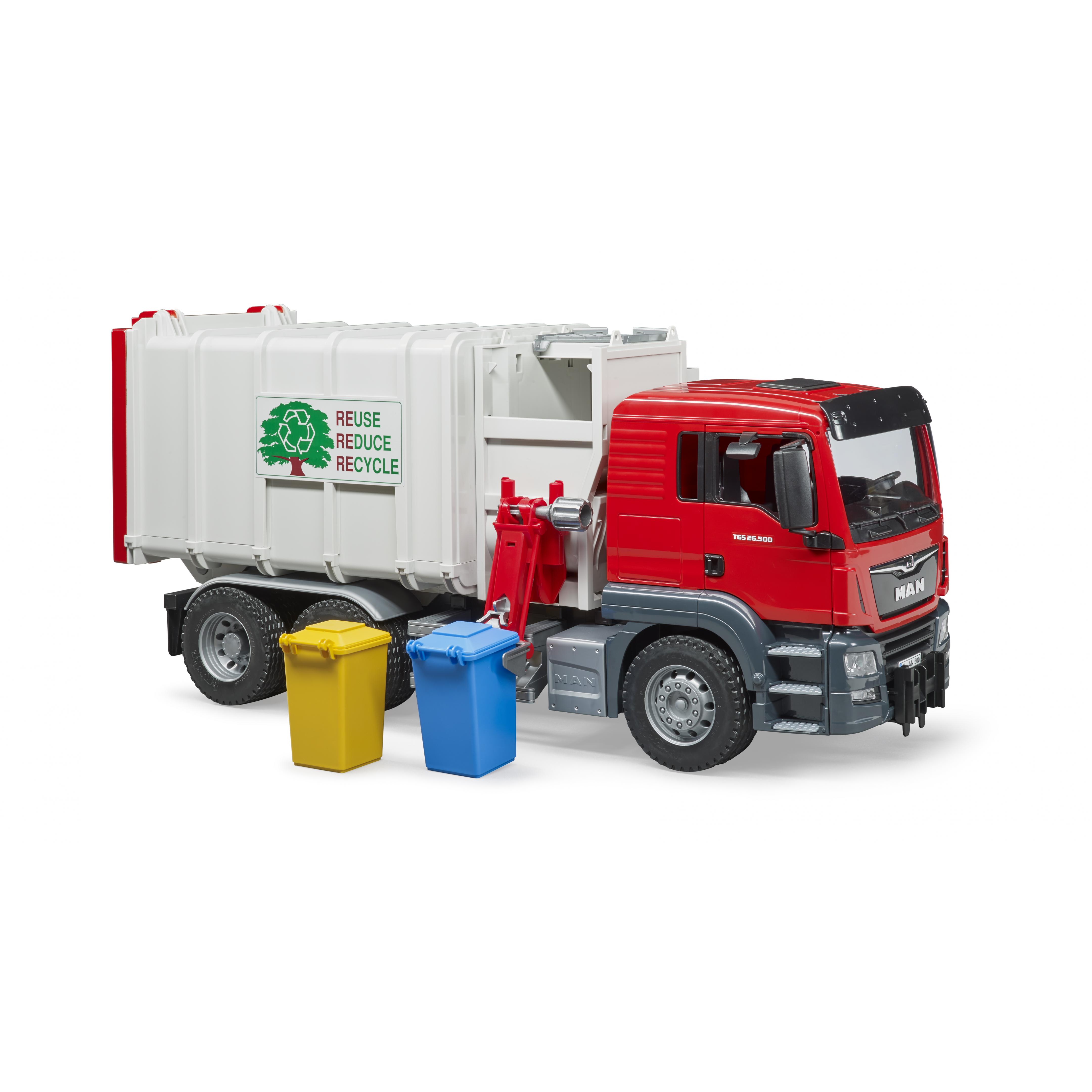 Camion poubelle avec chargement latéral MAN TGS Camion poubelle avec chargement latéral MAN TGS