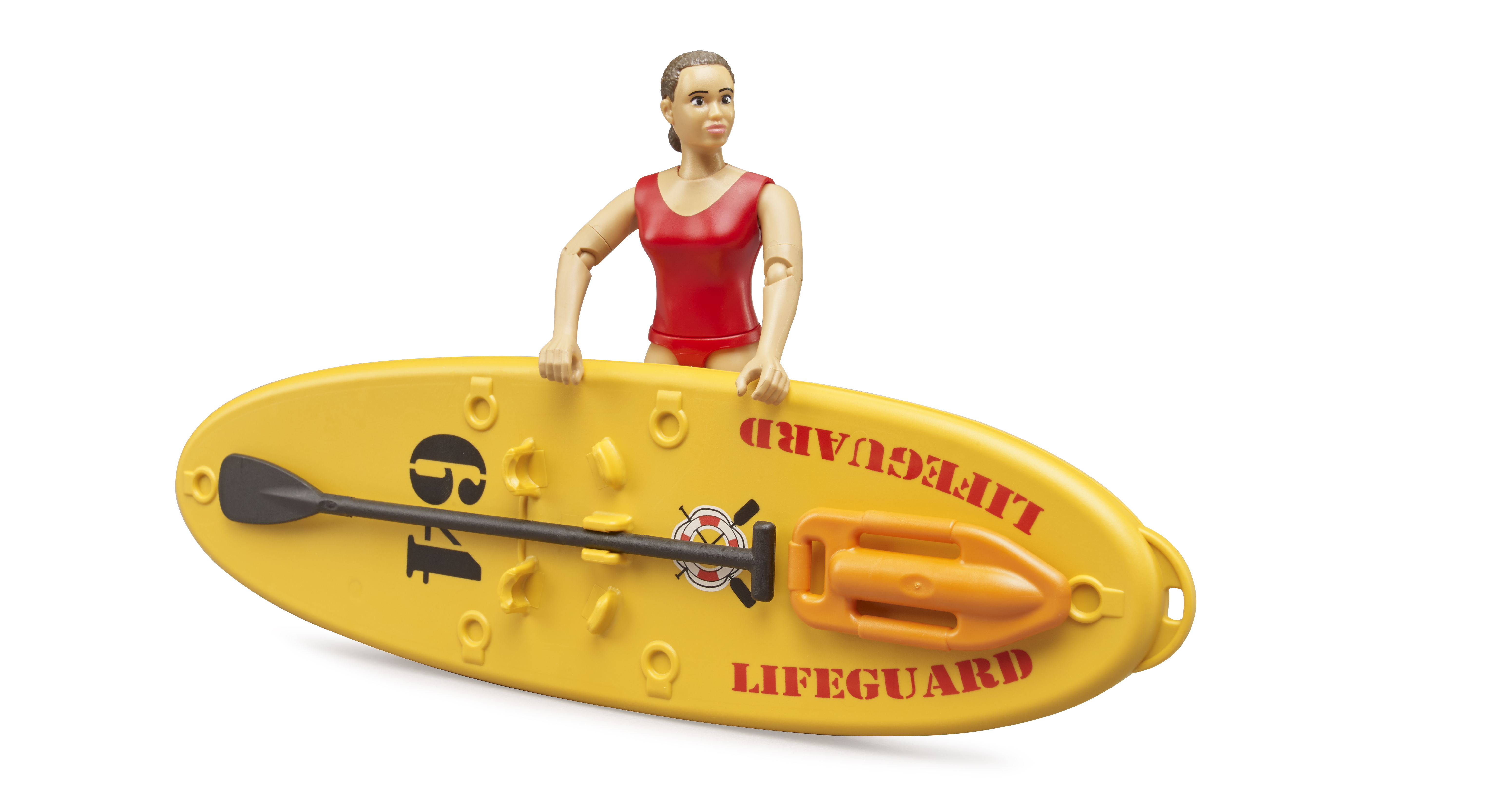 Socorrista bworld con tabla de paddle surf 