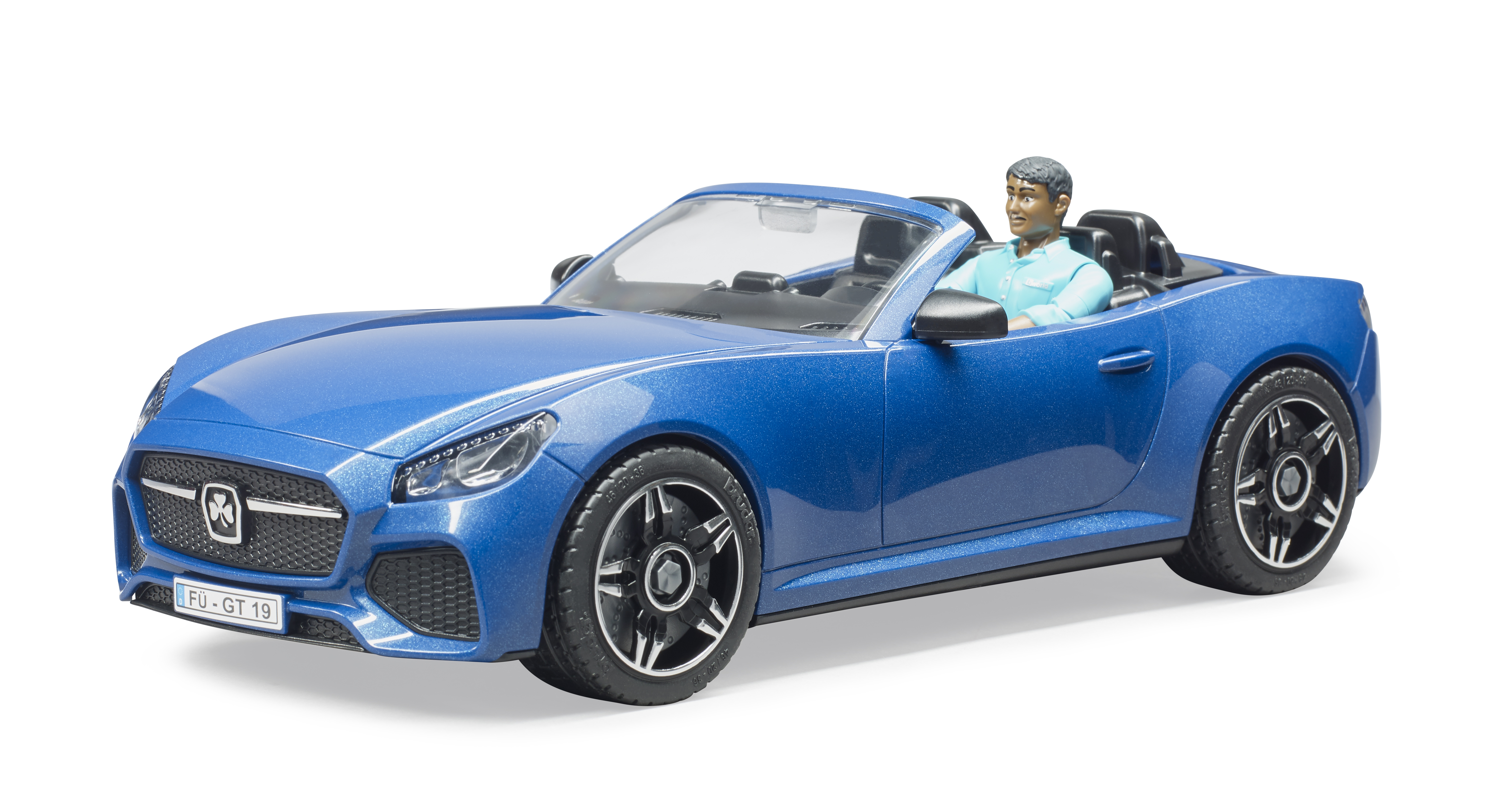 BRUDER roadster with driver